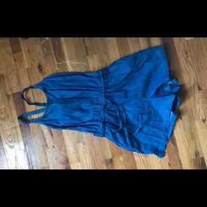 Denim romper